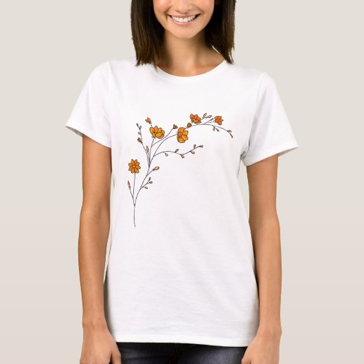 Dames Casual T-shirt met Korte Mouwen – Zachte Kat (Voorkant)