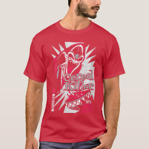 Dames Cereal Killer Horror Filmsrue Misdaad En Ce T-shirt