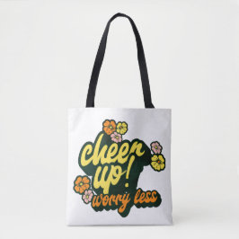 DAMES CHEER UP WORRY LESS TOTE TAS