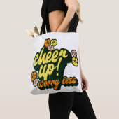 DAMES CHEER UP WORRY LESS TOTE TAS (Dichtbij)