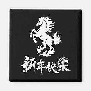 Dames Chinees Nieuwjaar Zodiac Maanjr van de H Magneet