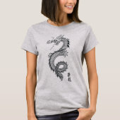 Dames Chinese dragon T-Shirt (Voorkant)