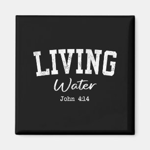 Dames christelijke shirts Levend Water Bijbel aanb Magneet