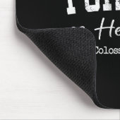 Dames christelijke shirts Vergeef zoals hij vergaf Muismat (Hoek)