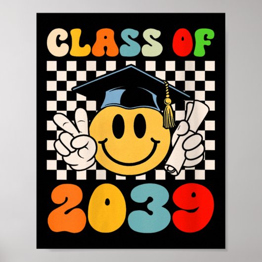 Dames Cl Van 20 Groei Met Mij Eerste Schooldag G Poster (Voorkant)