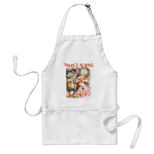 Dames  Coffee Apron Standaard Schort (Voorkant)