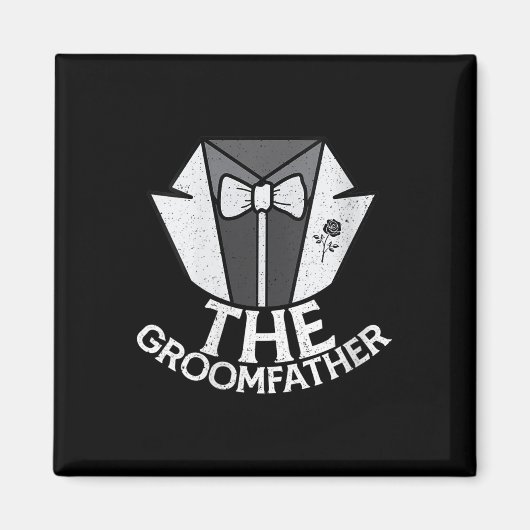 Dames Cool En Clic De Vader Van De Bruidegom Trouw Magneet (Voorkant)