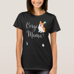 Dames Corgi Mama Voor Vrouwen Plus Size T-shirt