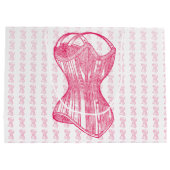  Dames Corset Large Cadeautasje (Achterkant)