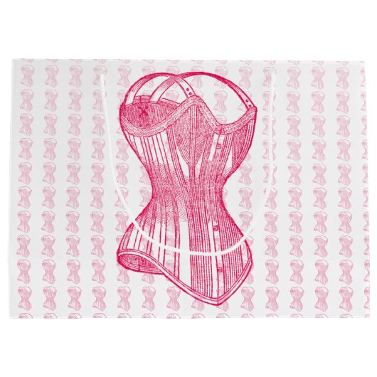  Dames Corset Large Cadeautasje (Achterkant)