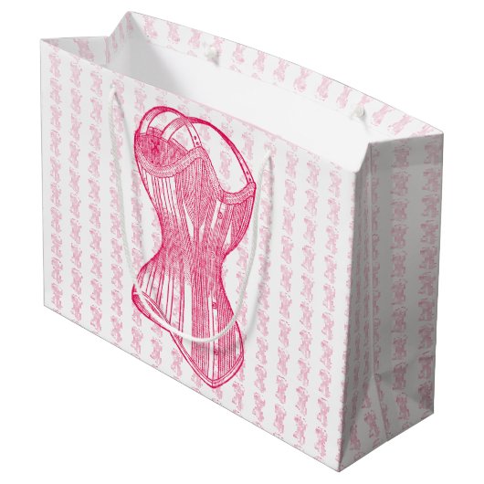  Dames Corset Large Cadeautasje (Achterkant Gekanteld)