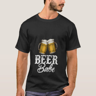 Dames Craft Bier Drinken Grafisch Grappig Vrouwen T-shirt