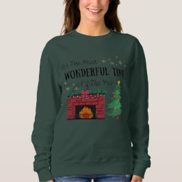 Dames Crewneck Meest Wondere Tijd van het Jaar Trui