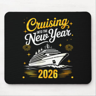 Dames cruisen naar 2026 Oud en Nieuw Matching F Muismat