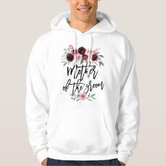 Dames Cute Bruidsdouche Trouw Bloem Ontwerp Mo Hoodie