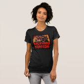 Dames' D.A.V.E. Monsters T-Shirt (Voorkant volledig)