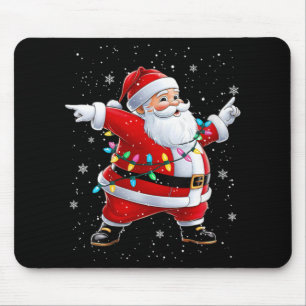 Dames Dabbing Kerstman Kerst Dansende Meisjes Jong Muismat