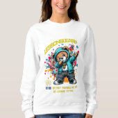 DAMES DABBING TOEKOMSTIGE LESSEN LEREN SWEATSHIRT (Voorkant)