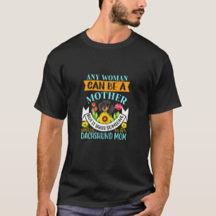 Dames Dachshund Weenie Wiener Doxie Worst Hond P T-shirt