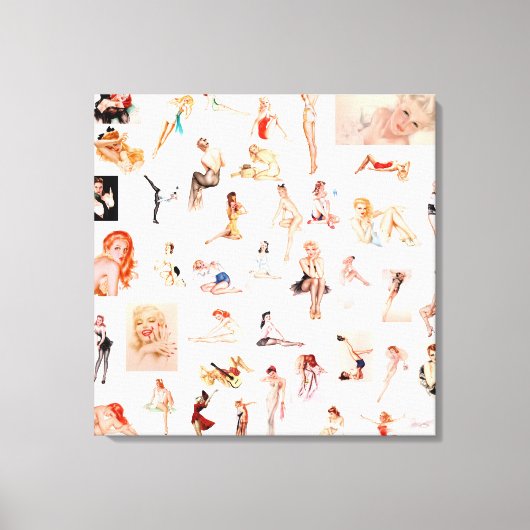 Dames dames, dames! canvas afdruk (Voorkant)