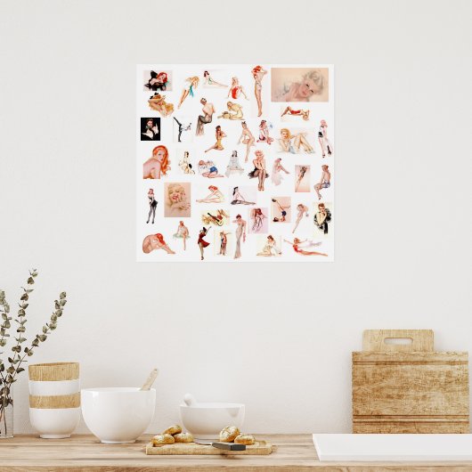 Dames dames, dames! Poster (Keuken)