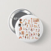 Dames dames, dames! ronde button 5,7 cm (Voorkant /achterkant)
