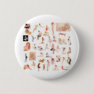 Dames dames, dames! ronde button 5,7 cm
