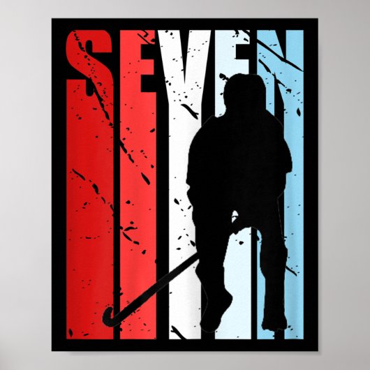 Dames Dames Hockey 35e Verjaardag Speler Te Poster (Voorkant)