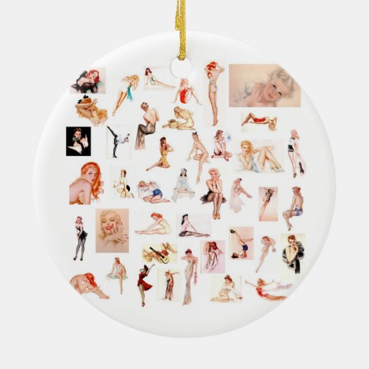 Dames dames! Keramische ornament (Achterkant)