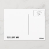 dames dansen briefkaart (Achterkant)