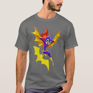 Dames DC Comics Super Hero Girls Batgirl VNeck shi T-shirt