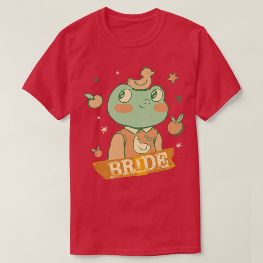 Dames DE BRUIDDames Afscheidsceremonie Hen Night P T-shirt (Design voorkant)