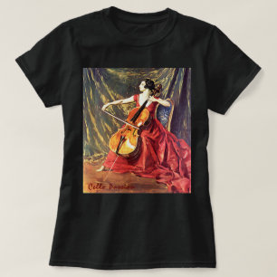 Dames De Kunst van Cello T-shirt