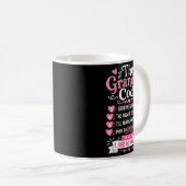 Dames De Oma Code Grappige Oma Regels Koffiemok (Voorkant rechts)