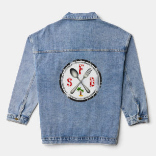 Dames denim jas jacket