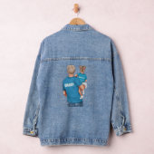 Dames denimjasje (spijkerjasje) denim jacket (Hangar)