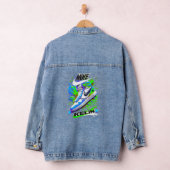 Dames denimjasje (spijkerjasje) denim jacket (Hangar)