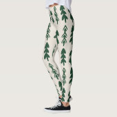 Dames denneboompatroon modeleggingen leggings (Links)