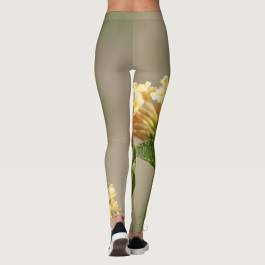 Dames Designer Floral Leggings (Achterkant)