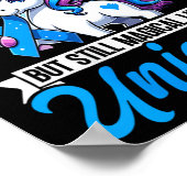 Dames Diabetes Krijger Maar Toch Magisch Als Een U Poster (Hoek)