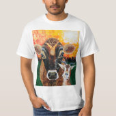 Dames die het design koesteren t-shirt (Voorkant)