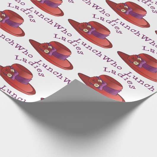 Dames die Lunch Cadeaupapier (Hoek)