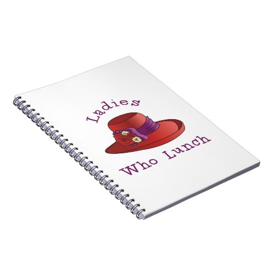 Dames die Lunch Notitieboek (Rechterzijde)