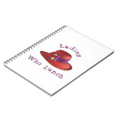 Dames die Lunch Notitieboek (Linkerzijde)