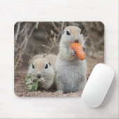 Dames die Mousepad Lunch Muismat (Met muis)