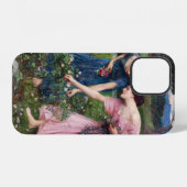 Dames die rozen plukken, John William Waterhouse iPhone Hoesje (Achterkant horizontaal)