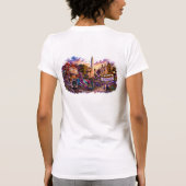 Dames District T-shirt met pasvorm (Achterkant)