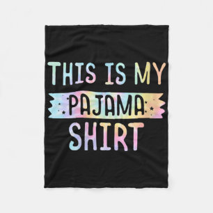 Dames Dit Is Mijn Pyjama Pj Top Tienerjongens Meis Fleece Deken