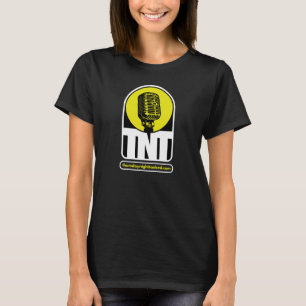 Dames donderdagavond Tanked zwarte T-shirt