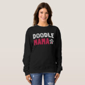 Dames Doodle Mama Labradoodle Goldendoodle Trui (Voorkant volledig)